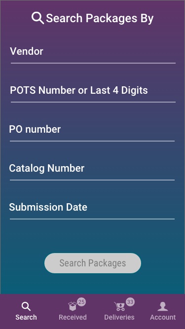 SOS Mobile — search packages