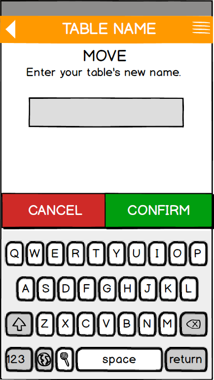 4.0 handheld wireframe — move table