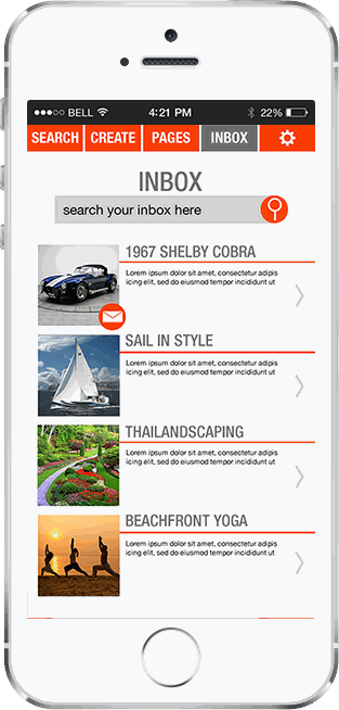 MobilePages — Inbox: two-way message threads from your MobilePages