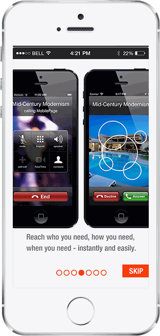 MobilePages tour — reach who you need, how you need, when you need